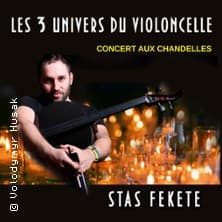 Les 3 Vies du Violoncelle Stas Fekete - Concert aux Bougies