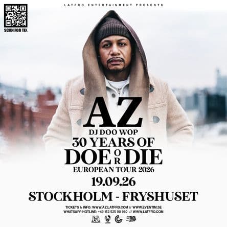 AZ LIVE IN STOCKHOLM