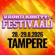 VAUHTI KIIHTYY FESTIVAALI TAMPERE 2026