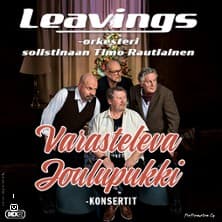 Leavings-orkesteri solistinaan Timo Rautiainen "Varasteleva Joulupukki" -konsertti