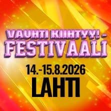 VAUHTI KIIHTYY FESTIVAALI LAHTI 2026