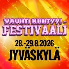 VAUHTI KIIHTYY FESTIVAALI JYVÄSKYLÄ 2026