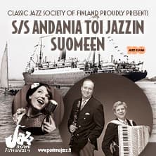 S/S Andania toi jazzin Suomeen - 100-vuotisjuhlakonsertti