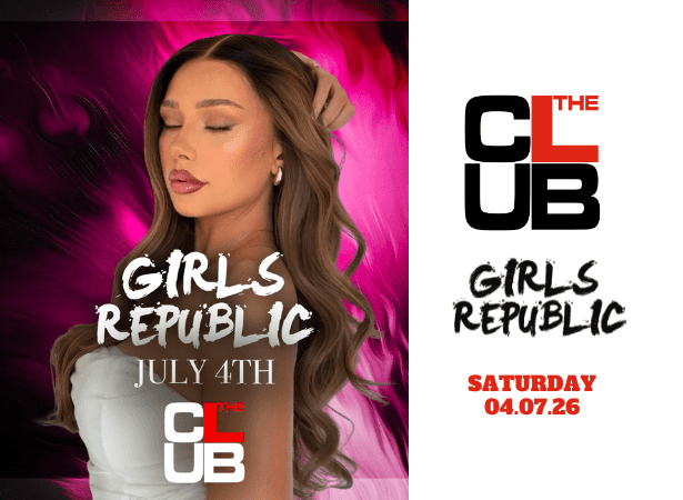 GIRLS REPUBLIC - Saturday 4 July 2026