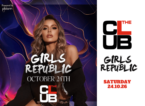 GIRLS REPUBLIC - Saturday 24 October 2026