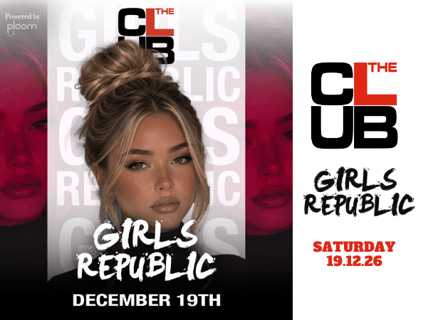 GIRLS REPUBLIC - Saturday 19 December 2026